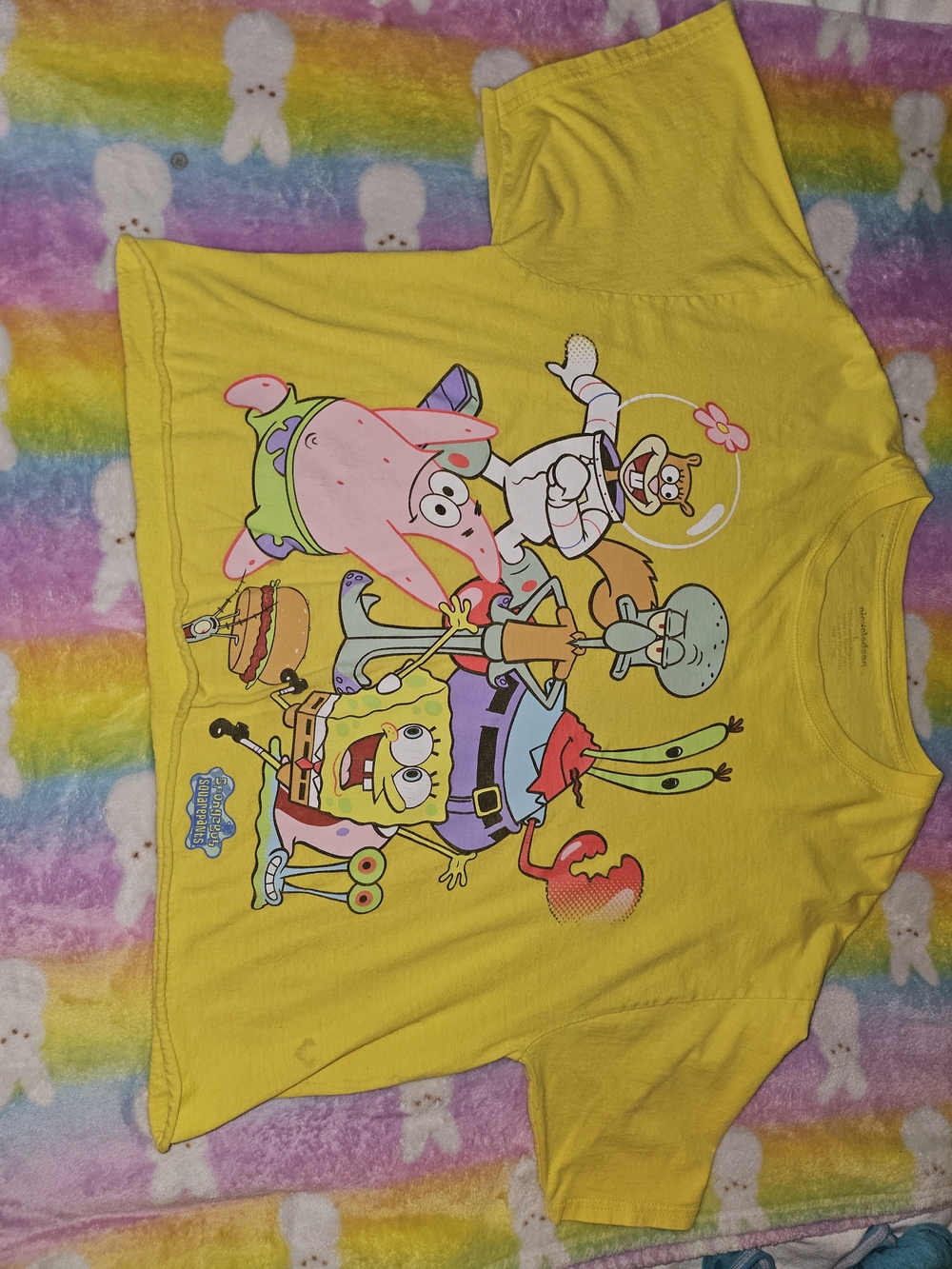 Nickelodeon Yellow SpongeBob & Friends Graphic Tee